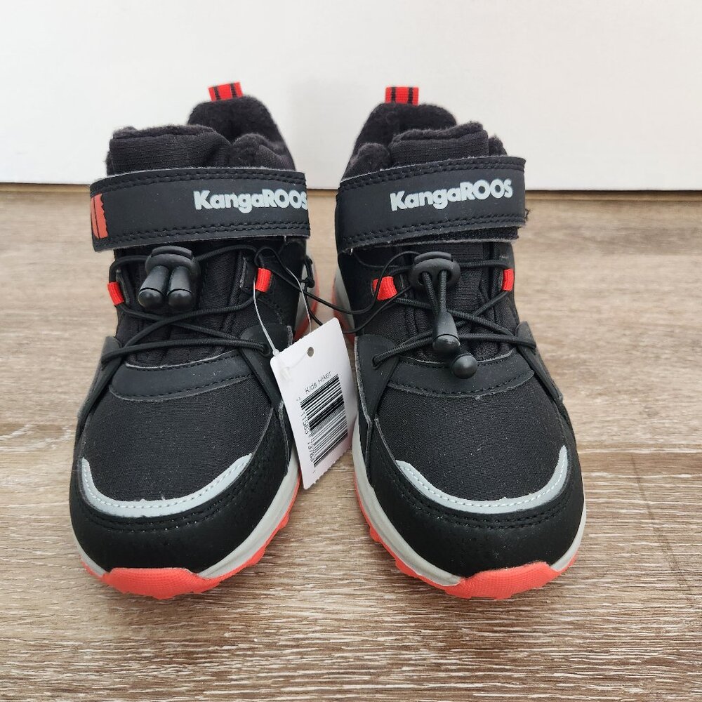 NWT KangaROOS Little Kids Boys Sneakers | US Size 13 | Black and Red